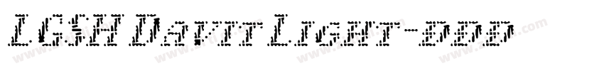 LGSH Davit Light字体转换 LGSH Davit Light字体转换